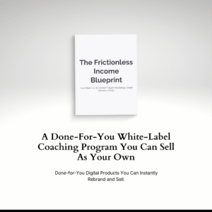 The Frictionless Income Blueprint