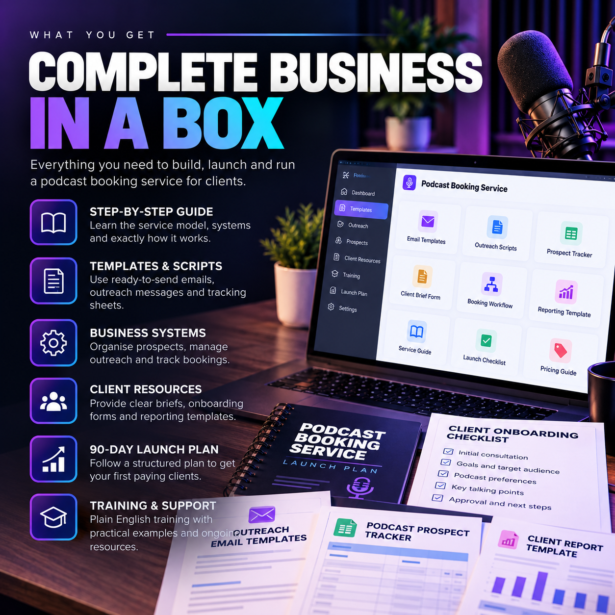Podcast Booking Service Operating System - Image 3