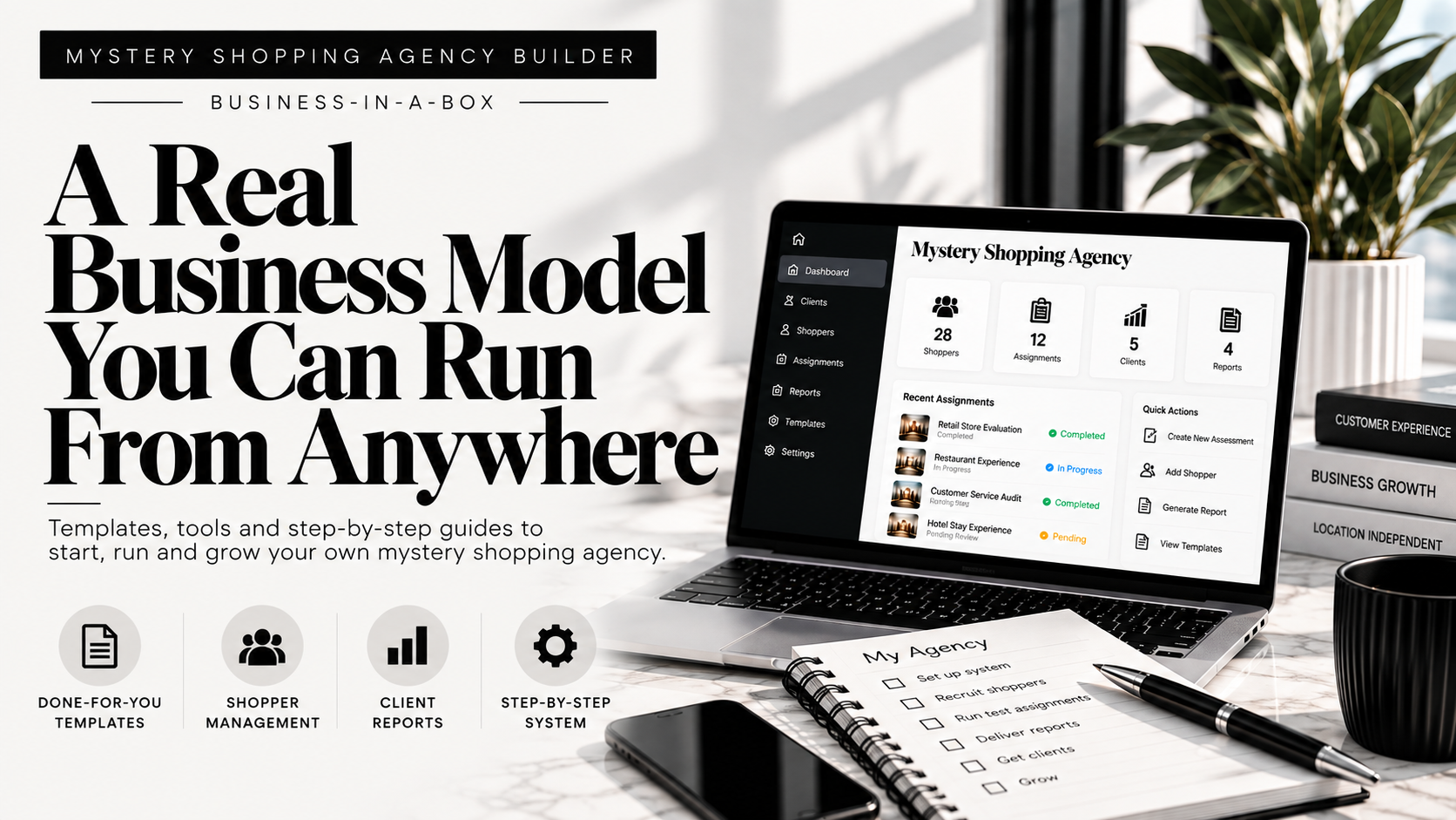 Mystery Shopping Agency Workspace 1