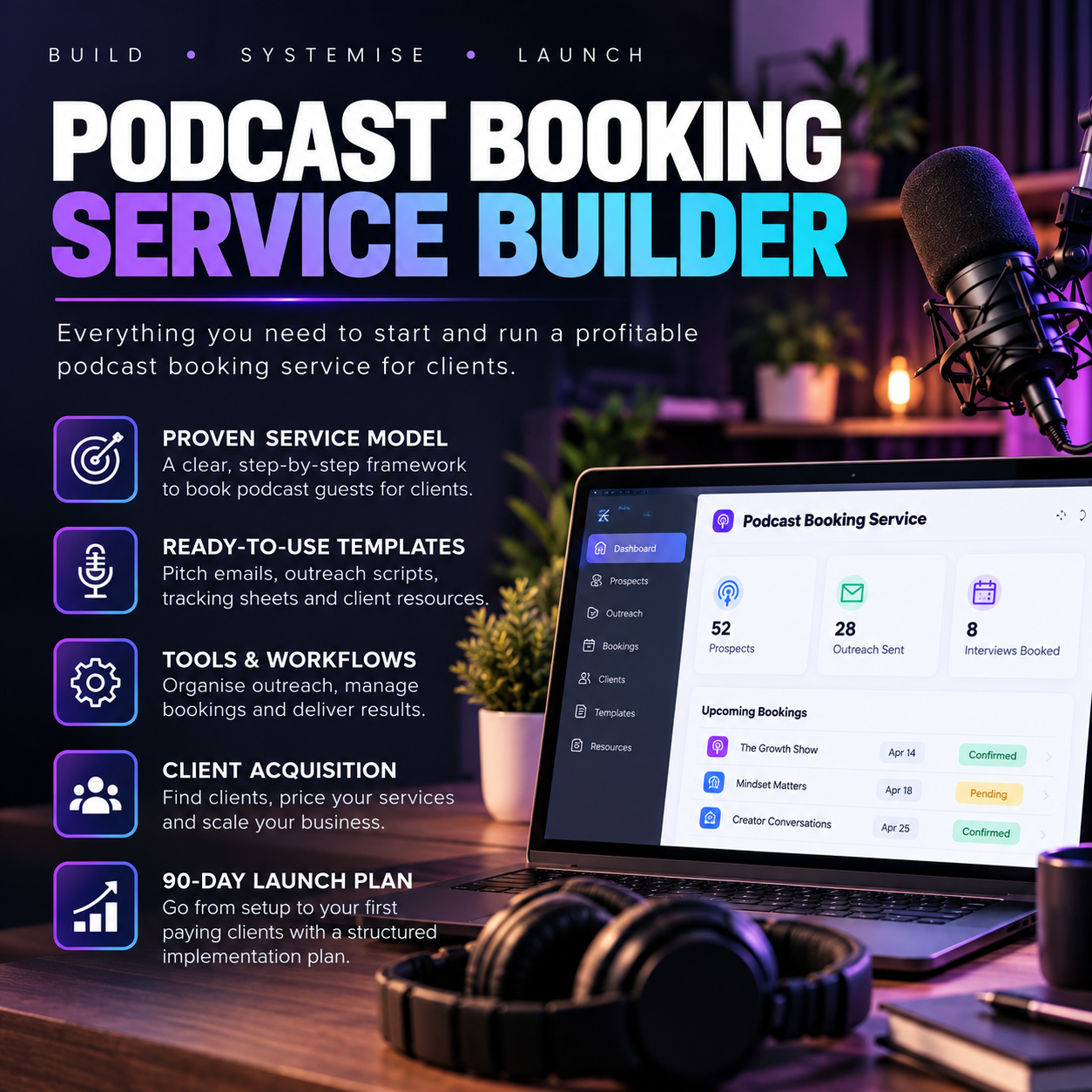Podcast Booking Service Operating System - Image 2