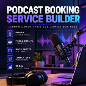 Podcast Booking Service Operating System