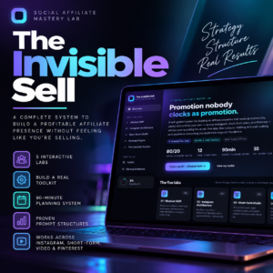 The Invisible Sell Affiliate Signal Lab